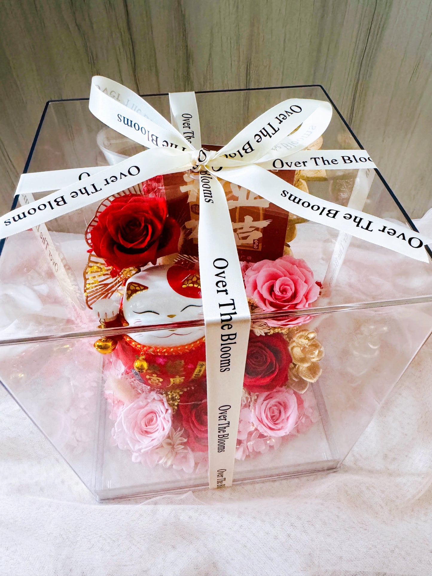 Grand Opening Fortune Cat in Red